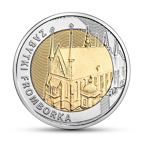 Moneta z serii “Odkryj Polskę – Zabytki Fromborka”
