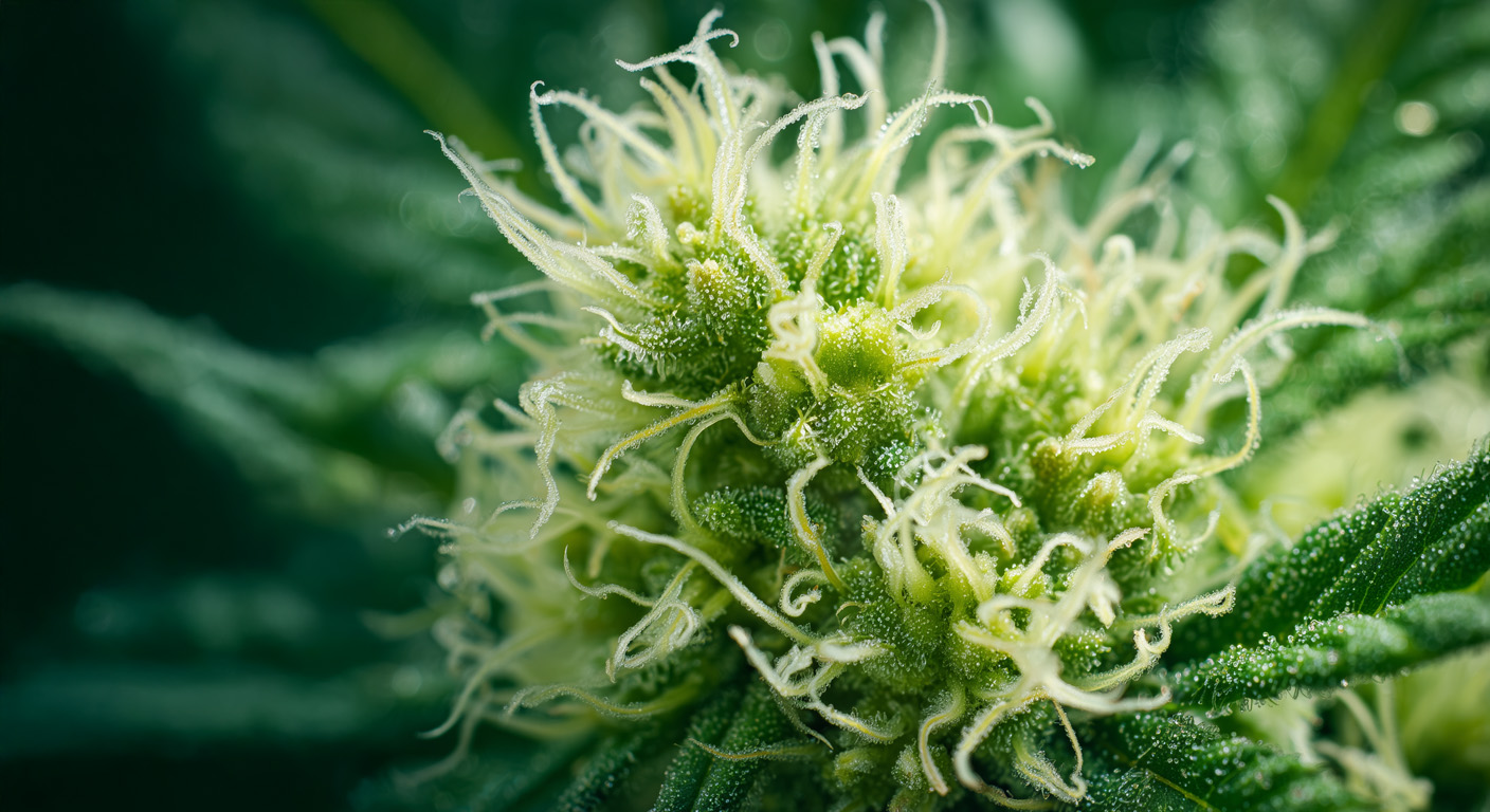 Grüne Blätter der Hanfpflanze Grüne Blätter der Hanfpflanze