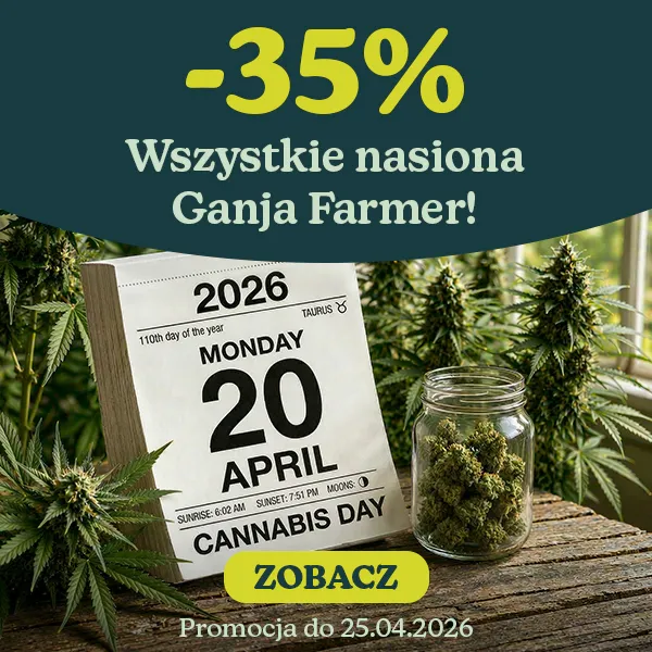 PROMOCJA 420: -35% na wszystkie nasiona Ganja Farmer